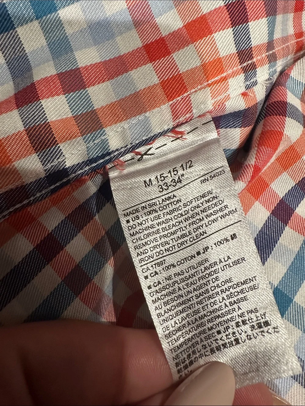 Men’s dress shirt